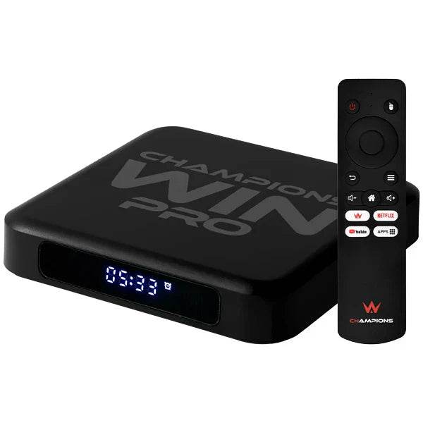 Receptor Champions Win Pro 2 HD 4K Wi-Fi - Vai Veloz Comércio