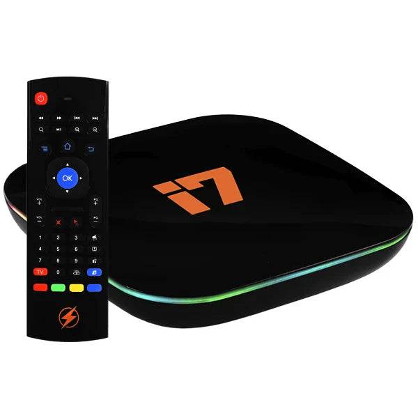 Receptor Azamerica i7 4K Wi-Fi 32GB Air Mouse - Vai Veloz Comércio