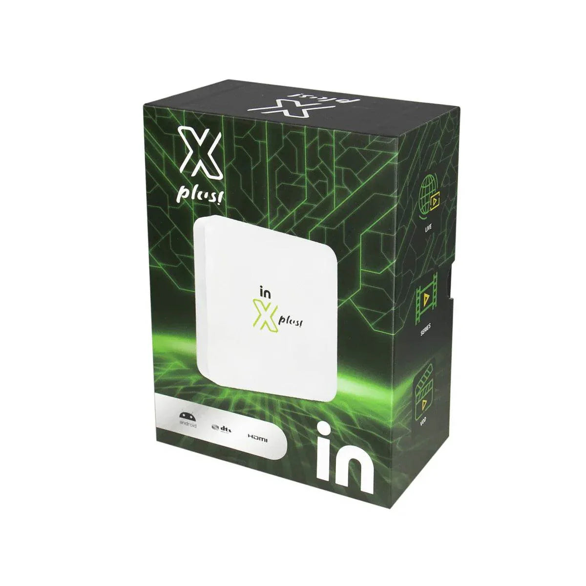 Receptor In X Plus 8K V2 8GB - Vai Veloz Comércio