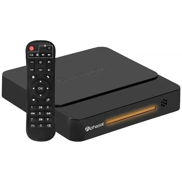 Receptor Alphaplay 4K Ultra HD Wi-Fi Android - Vai Veloz Comércio